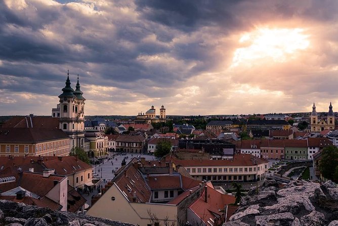 Eger Private Full-Day Wine Tasting Tour and Sightseeing from Budapest - Eger Basilica and the Turkish minaret