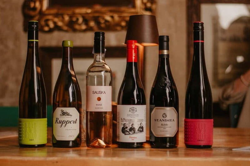 Food and Wine Tasting in Budapest by the Basilica - Rosé and Red Wines With Hungarian Character