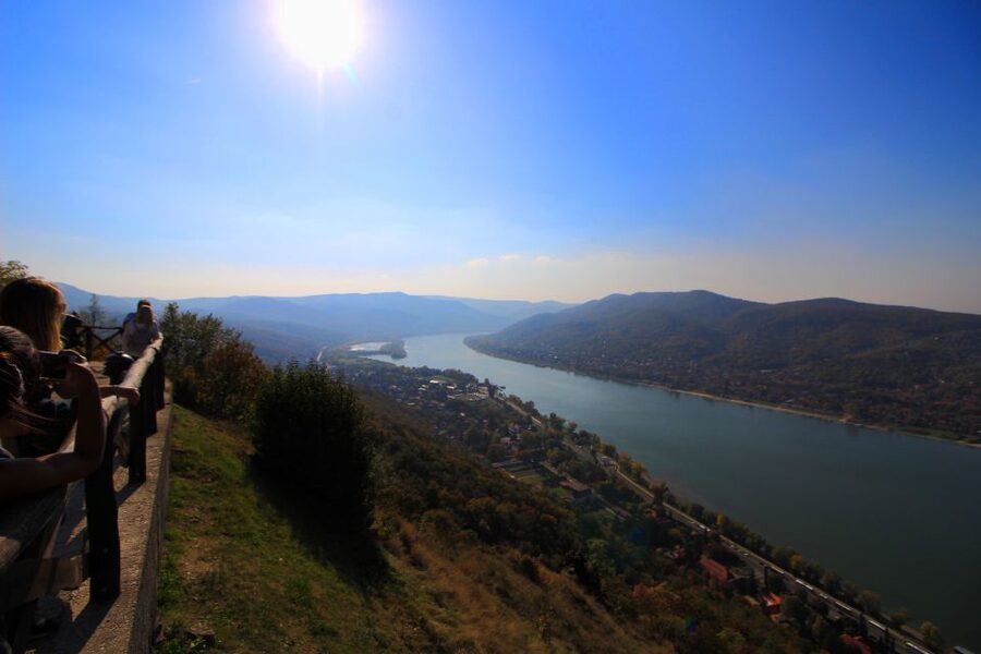 From Budapest: Danube Bend & Szentendre Tour with Lunch - Esztergom Basilica and the view toward Slovakia