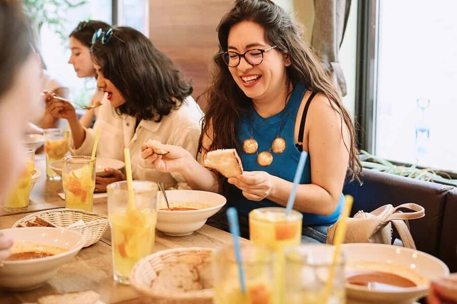 Guided Tipsy Food Tour with Drinks Included in Budapest - Street food first: soup and lángos