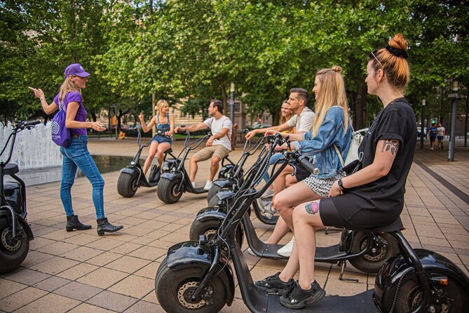 Guided Tours in Budapest on E-Scooter with various routes - Buda Castle and Matthias Church