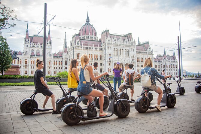 Guided Tours in Budapest on E-Scooter with various routes - Night riding and the Citadella panorama