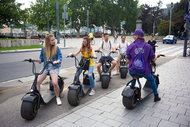 Guided Tours in Budapest on E-Scooter with various routes - Learning to ride before entering traffic