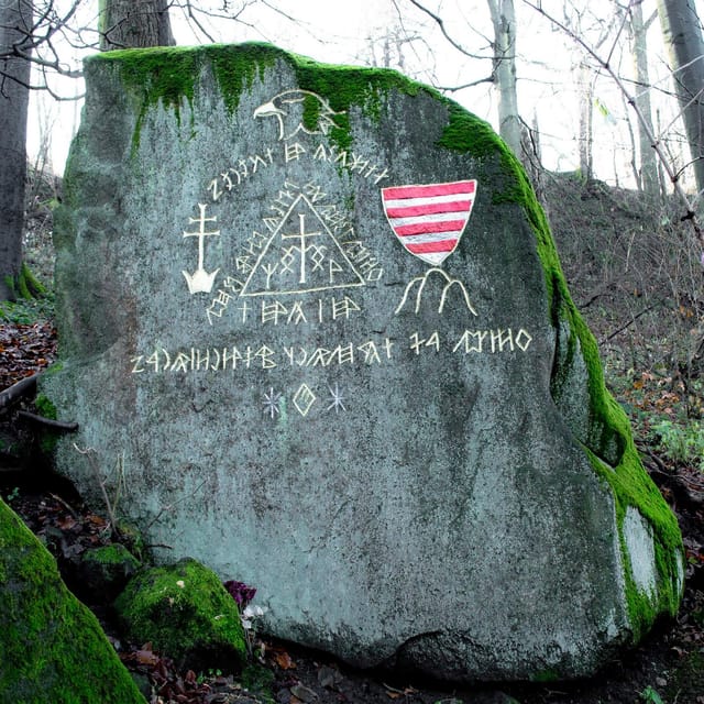 Hike to Spiritual Sites Near Budapest - The runic stone, Stones of Love, and Heart of Earth