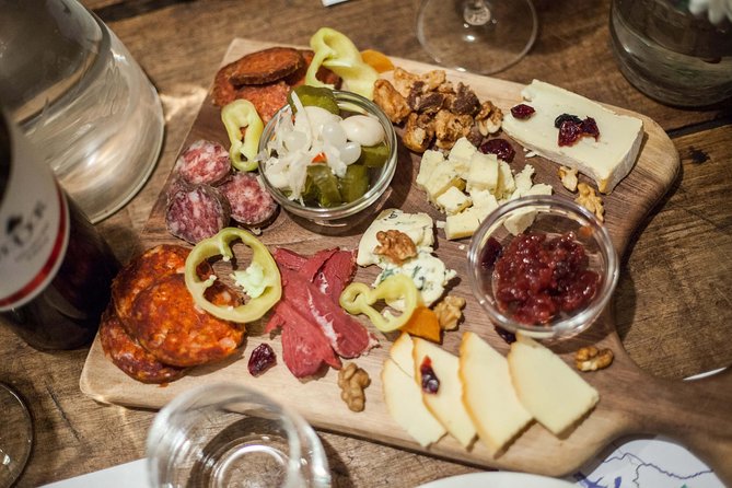 Hungarian Wine Tasting (with Cheese and Charcuterie) in Budapest - Cheese, sausage, and the modern Hungarian food story