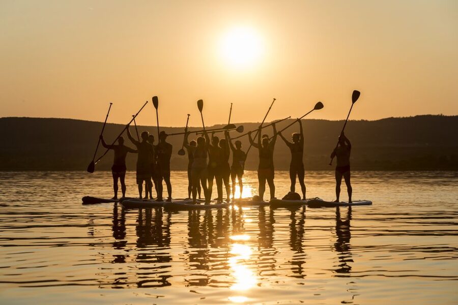 Lake Balaton: Sunset SUP Tour along the Tihany National Park - Key points to know before you book