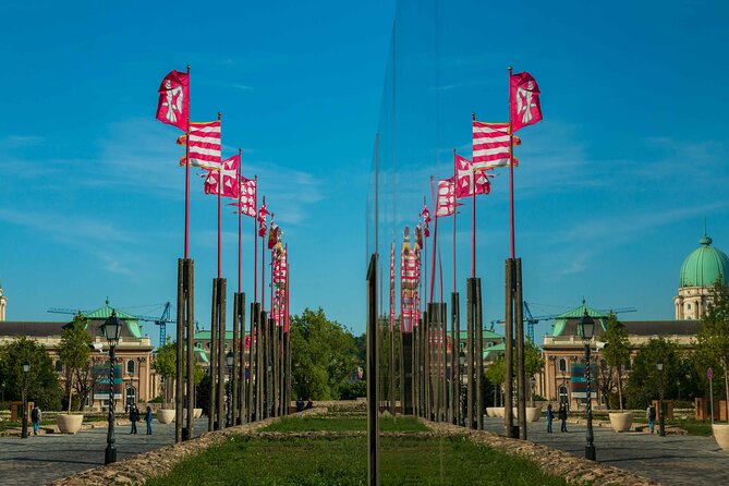 Live virtual walking tour in the Buda Castle quarter - The northern facade of Buda Castle