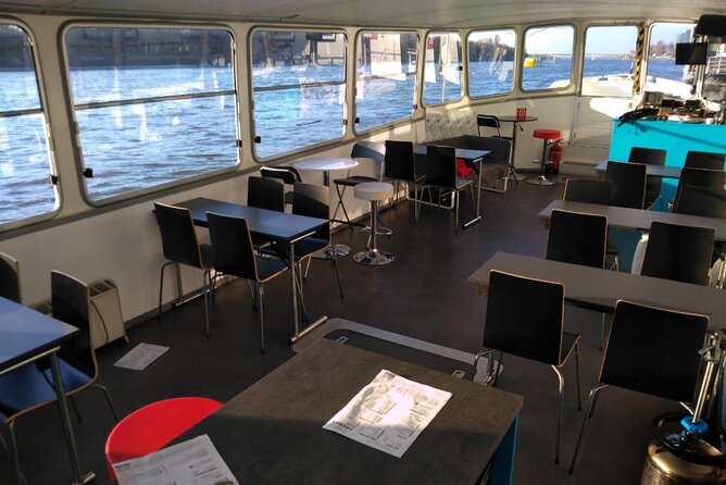 One hour Hen or Stag private party boat Budapest with unlimited beer and wine - Two decks, climate control, and room to spread out