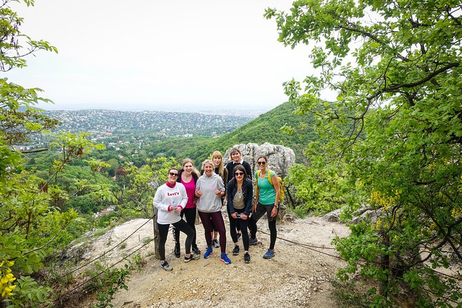 Panoramic hike around Budapest - Leaving central Budapest for the wooded hills