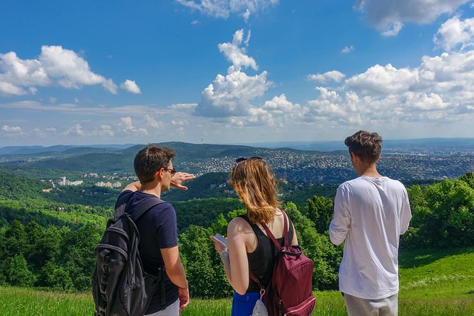 Panoramic hike around Budapest - Elizabeth Lookout, Budapest from above