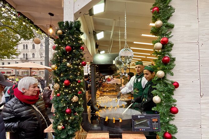 Private Budapest Christmas Market Tour with Chimney Cake & Mulled Wine - Vörösmarty Square and Budapest’s Christmas heart