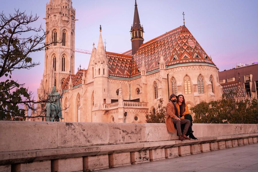 Private photography photo session at Fisherman Bastion - A private session with Luigi Cantel