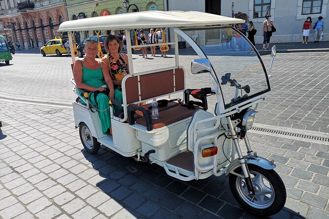 Private Sightseeing Tour using Electric Tuk Tuk Ride in Budapest - Matthias Church and the Chain Bridge