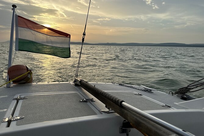 Sailing at Lake Balaton - Setting out from Balatonföldvár