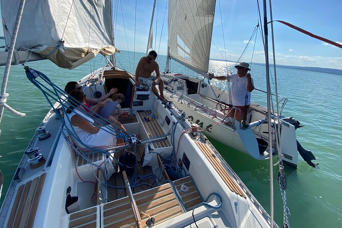 Sailing at Lake Balaton - Learning to sail with Szilárd Goda