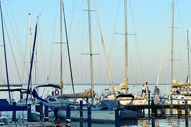 Sailing at Lake Balaton - The lake views, open water, and swimming stop