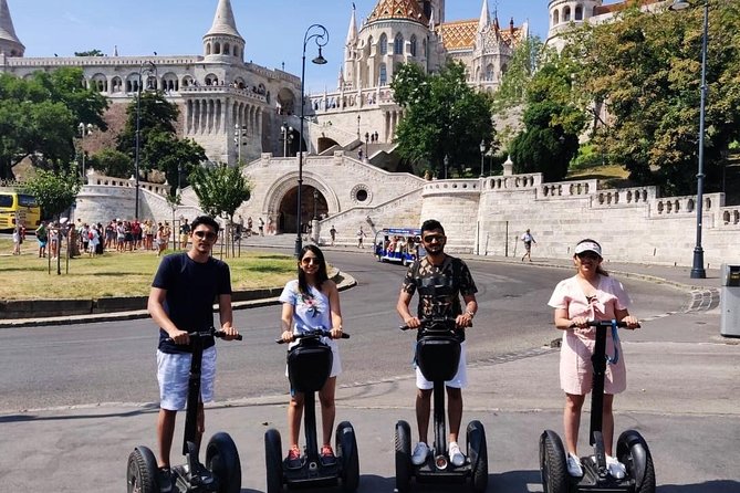 Segway Guided Tour In Budapest, Historical Buda Castle - Crossing the Chain Bridge into Buda