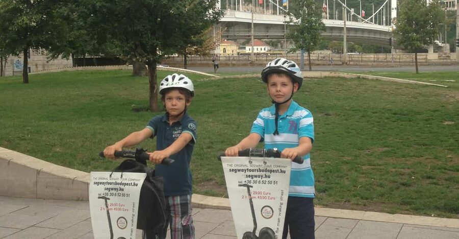 Segway Tour: Buda & Pest tour - Seeing Parliament from the Pest side