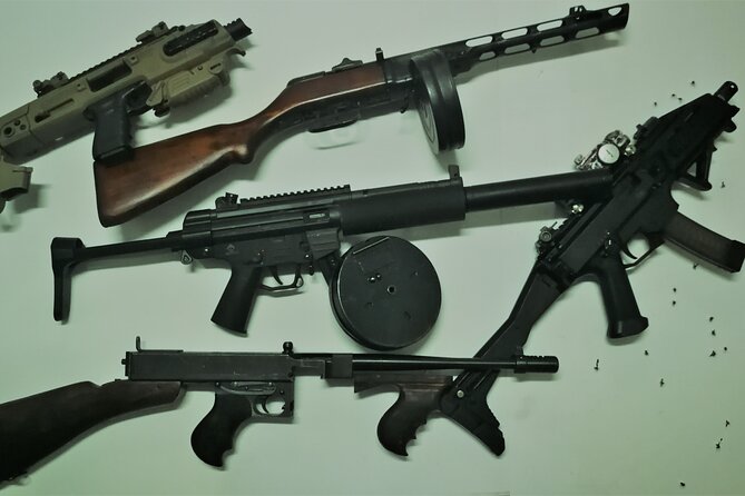 Shooting package 70 - Choosing eight guns from four categories