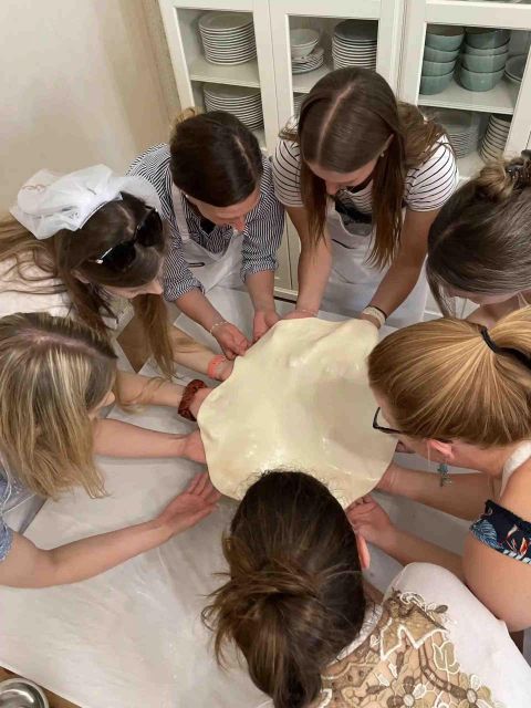 Stretched Strudel Making Class with 2 Different Fillings - Meeting Marti at Király u. 77