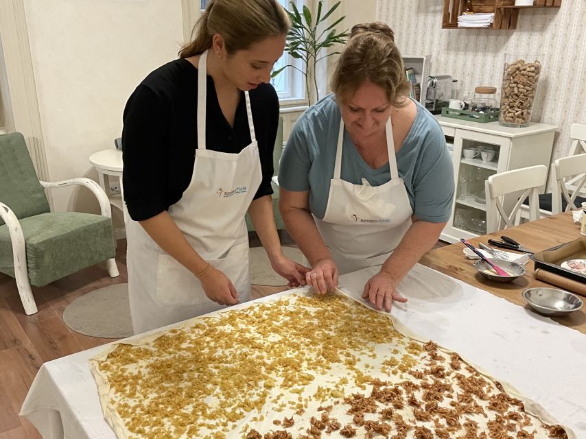 Stretched Strudel Making Class with 2 Different Fillings - Who should book this class