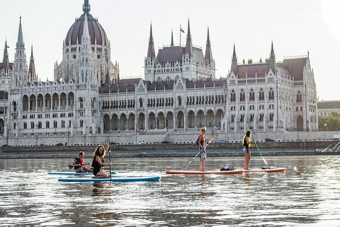 Sunrise SUP to the heart of Budapest - Passing Budapest’s oldest bridge