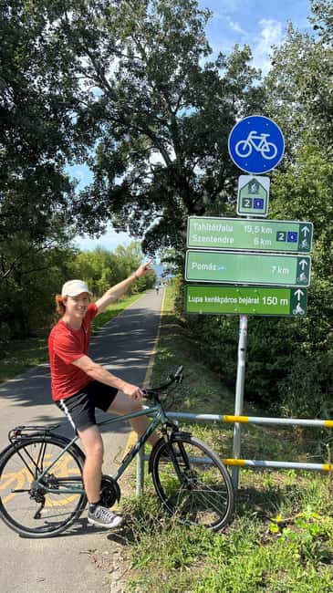 Szentendre by Bike: Self Guided Bike Rental Package! - Following the Danube toward Aquincum